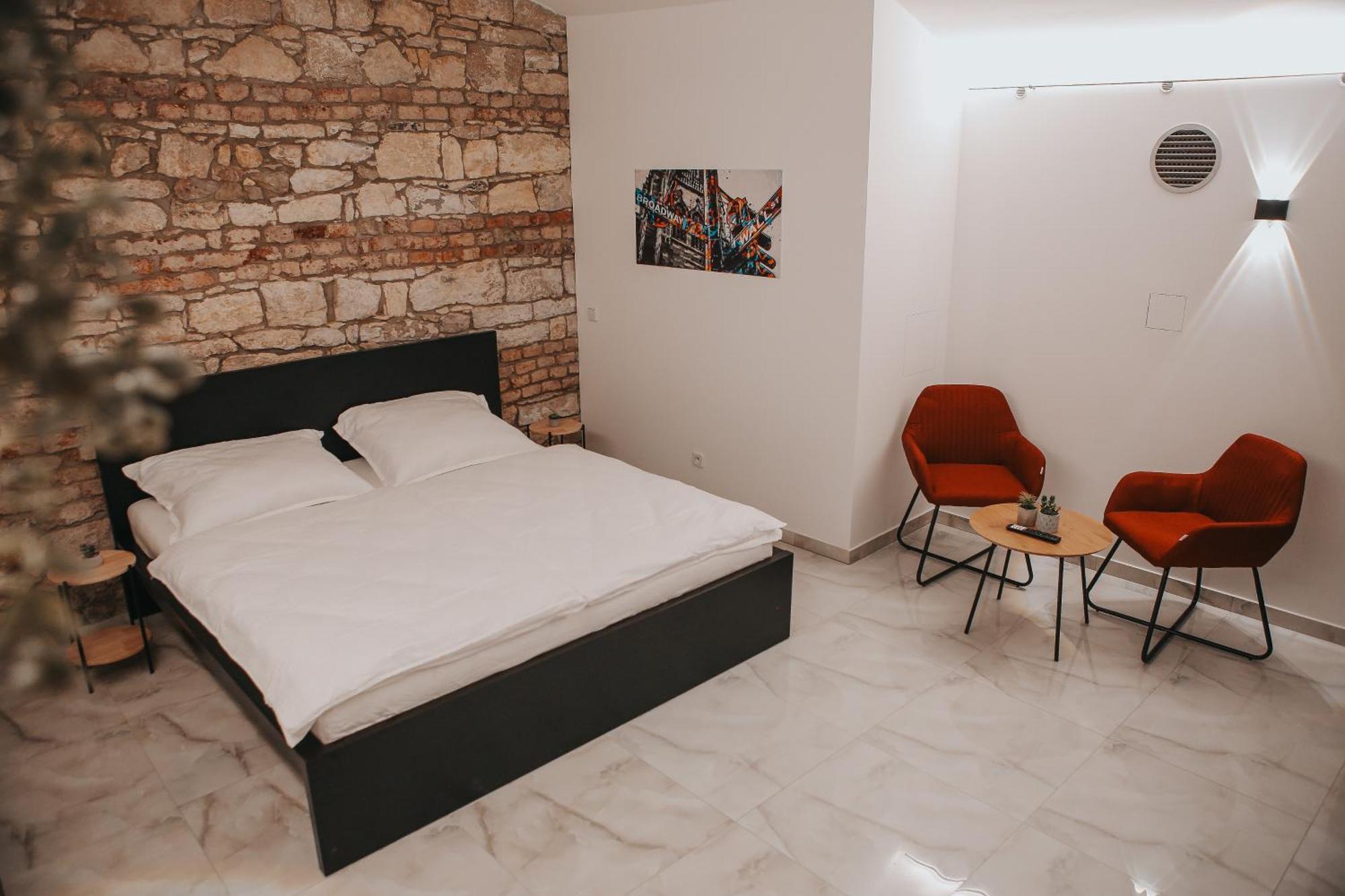 Zizkoff Apartments Praag Buitenkant foto